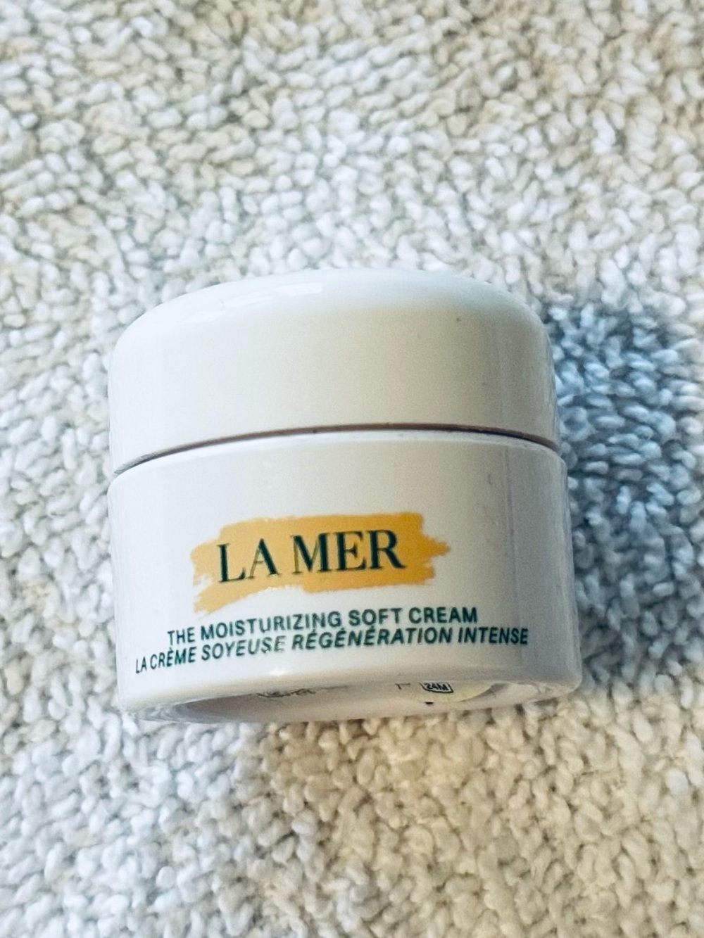 LA MER Moisturizing Soft Cream Moisturizer EMPTY JAR 7 mL